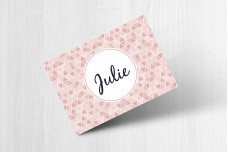 Roze driehoekjes patroon Roze driehoekjes patroon
